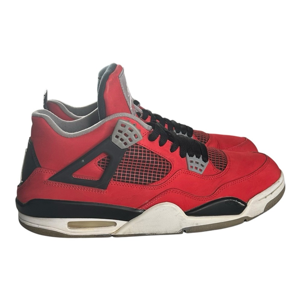 Size 12- Jordan 4 Retro Toro Bravo 2013‎ Men's Limited Rare EUC Chicago Bred Red - Picture 3 of 12